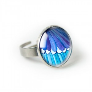 Modraszek pierścionek