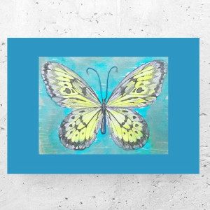 motylek obrazek 21x30, motylek plakat A4, motyl plakat, motyl obrazek, retro plakat A4, boho posters a4, plakat w stylu vintage, małe plakaty do domu, plakat z motylkiem, obrazek z motylkiem