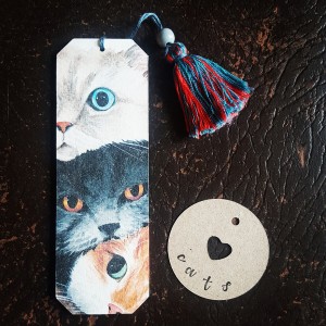 Zakładka do książki Kocie trio