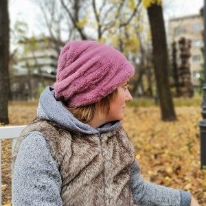 Czapka futrzana zimowa uniwersalna