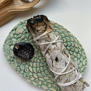 PALOLOPULI podstawka na kadzidełko i palosanto