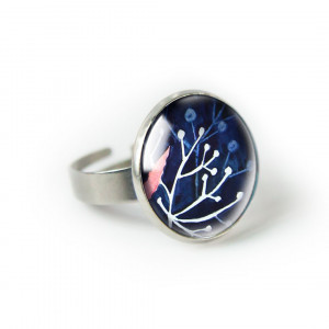 Night plant pierścionek