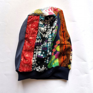 Czapka damska patchworkowa