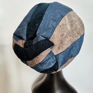 Czapka damska patchworkowa