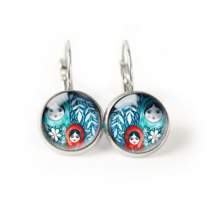 Matrioszki kolczyki