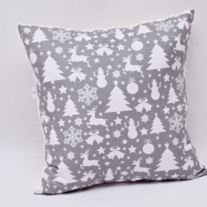 Poduszka świąteczna, ozdoba na święta poduszka na święta z wypełnieniem choinki