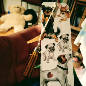 Zakładka do książki Pieski