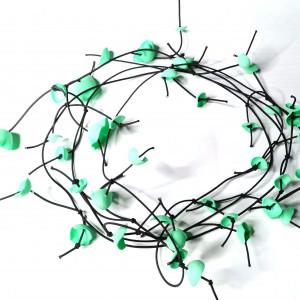 Naszyjnik kwiatowy zakładany