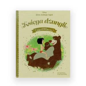 książka Księga Dżungli Złota Kolekcja Bajek Disneya, książka Złota Kolekcja Bajek Księga Dżungli, książki dla dzieci ze Złotej Kolekcji Bajek