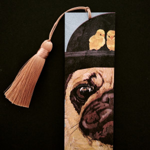 Zakładka do książki Mops