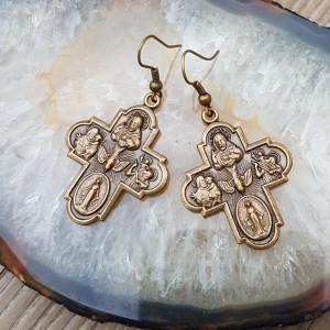 Kolczyki I AM A CATHOLIC