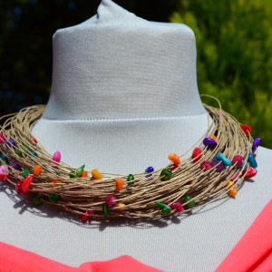 MADŻENNA - LEN MASA PERŁOWA