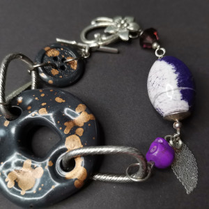 bransoletka koralikowa etno