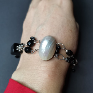 bransoletka koralikowa etno