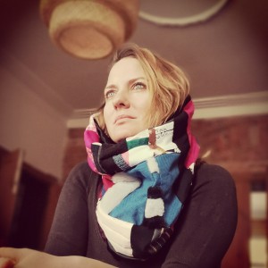 Komin patchworkowy na podszewce