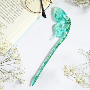 Duża zakładka do książki Motyl - turkus