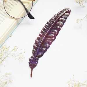 Zakładka do książki Piórko - fiolet