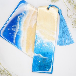 Zestaw zakładka + podkładka - ocean