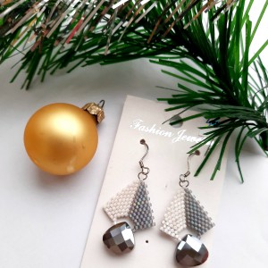 Kolczyki z koralików