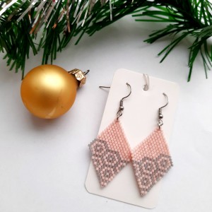 Kolczyki z koralików