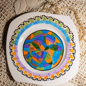 Talerz Mozaika