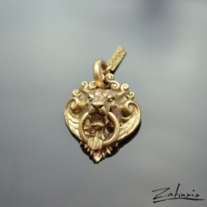 Wisior Wilk Brąz Zahario