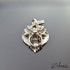 Wisior Wilk Srebro Zahario