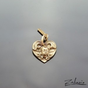 Wisior Aniołek Brąz Zahario