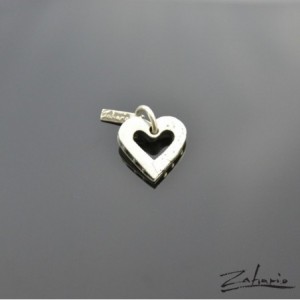 Wisior Serce Srebro Zahario