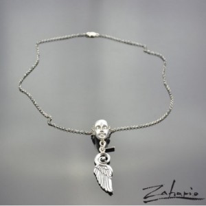 Wisior Głowa Anioła Srebro Zahario