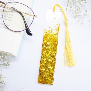 Zakładka do książki Brokatowa - złoto