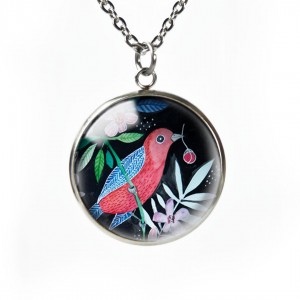 Red bird naszyjnik