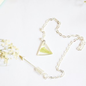 Biżuteryjna Zakładka do książki - paproć