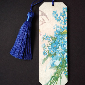 Zakładka do książki Wiosna Niezapominajki