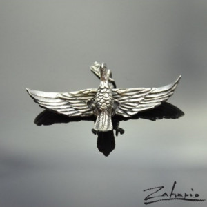 Wisior Feniks Srebro Zahario