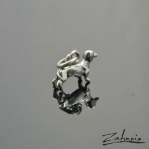 Wisior Jamnik Srebro Zahario