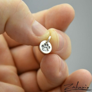 Wisior Kocia Łapka Srebro Zahario