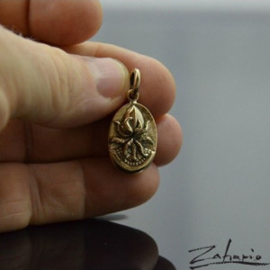 Wisior Cthulu Czarny Faraon Brąz Zahario