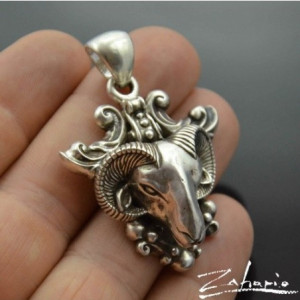 Wisior Baran Srebro Zahario