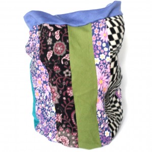 kolorowy damski patchworkowy komin