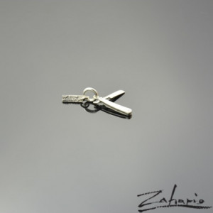 Wisior Brzytwa Srebro Zahario