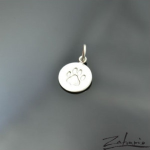 Wisior Kocia Łapka Duża Srebro Zahario