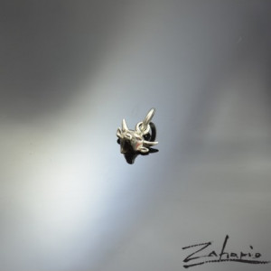 Wisior Byk Mały Srebro Zahario