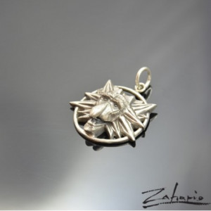 Wisior Wieśmin Sundajski Srebro Zahario