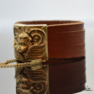 Bransoleta Anioł Brąz Zahario