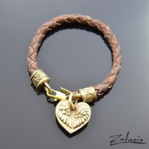 Bransoleta Anioł1 Brąz Zahario