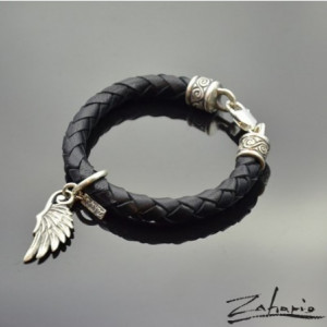 Bransoleta Skrzydło Małe Srebro Zahario