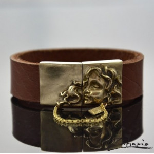 Bransoleta Carolina Brąz Zahario