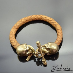 Bransoleta Czachy Brąz Zahario