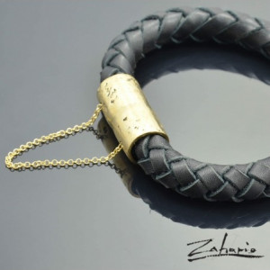 Bransoleta Okrągła Destroy Brąz Zahario